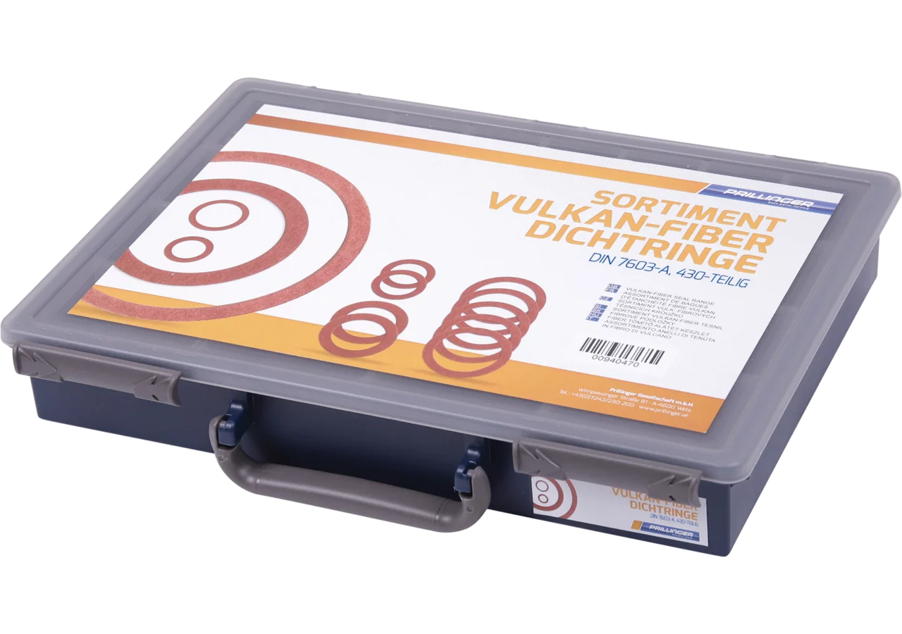 Vulkanfiber-Dichtringe Sortiment 430-teilig DIN7603-A GartenShop24