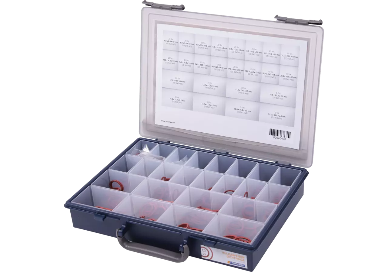 Vulkanfiber-Dichtringe Sortiment 430-teilig DIN7603-A GartenShop24