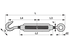 Spannschloss M10 x 125 mm, mit Haken und Öse, Güte C15 Stahl verzinkt, DIN1480 GartenShop24