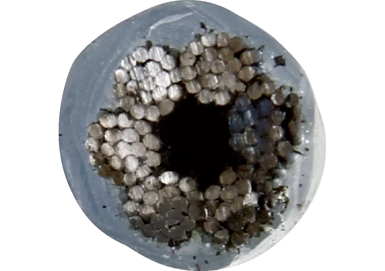 Stahldrahtseil Dm 2,0 mm (P/ST 2/3 1AX) Stahl verzinkt, Kunststoffummantelt GartenShop24