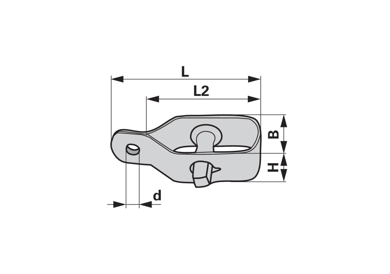 Seilspanner Länge 85 mm Stahl verzinkt GartenShop24