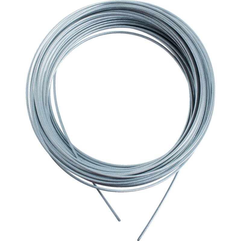 Rundlitze Dm 1,80 mm, 25 m für Bowdenzug, Stahl verzinkt