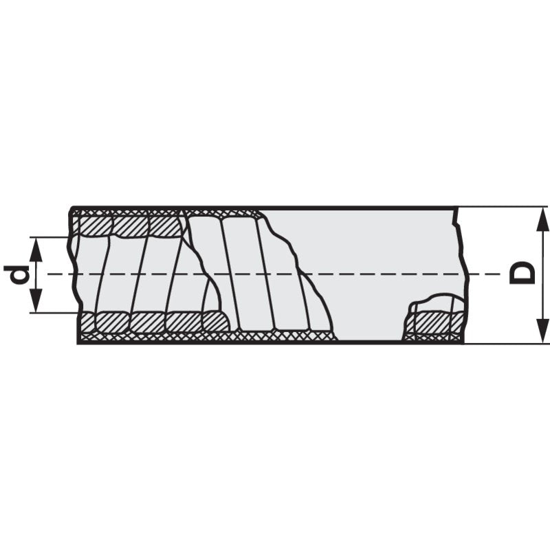 Flachdrahtspirale Dm 6 x 3,5 mm, 25 m
