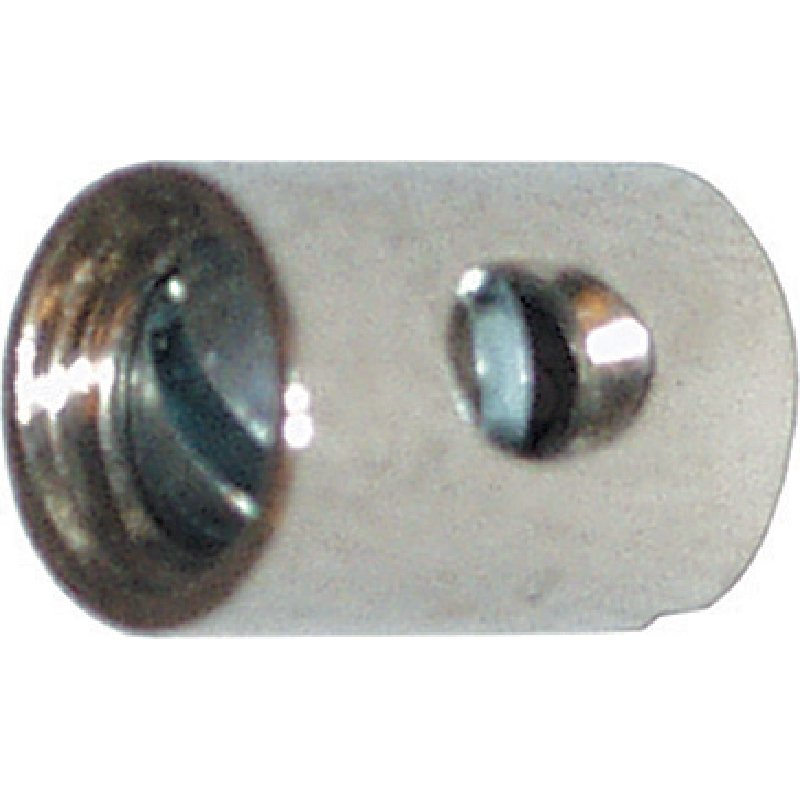 Schraubnippel Dm 5,0 x 7,0 mm, mit Linsenschraube, 10 Stück passend für Seilzug Dm 1,9 mm