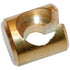 Lötquernippel Dm 8 x 8,9 x 6 mm, 10 Stück Messing, offen