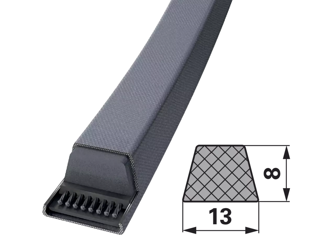 Keilriemen A 13 x 0710 LI DIN2215 Contitech