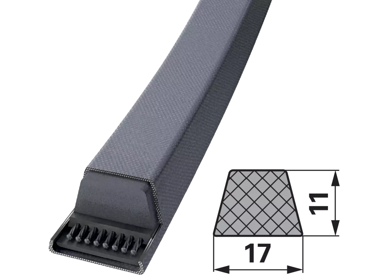 Keilriemen B 17 x 2360 LI DIN2215 Contitech