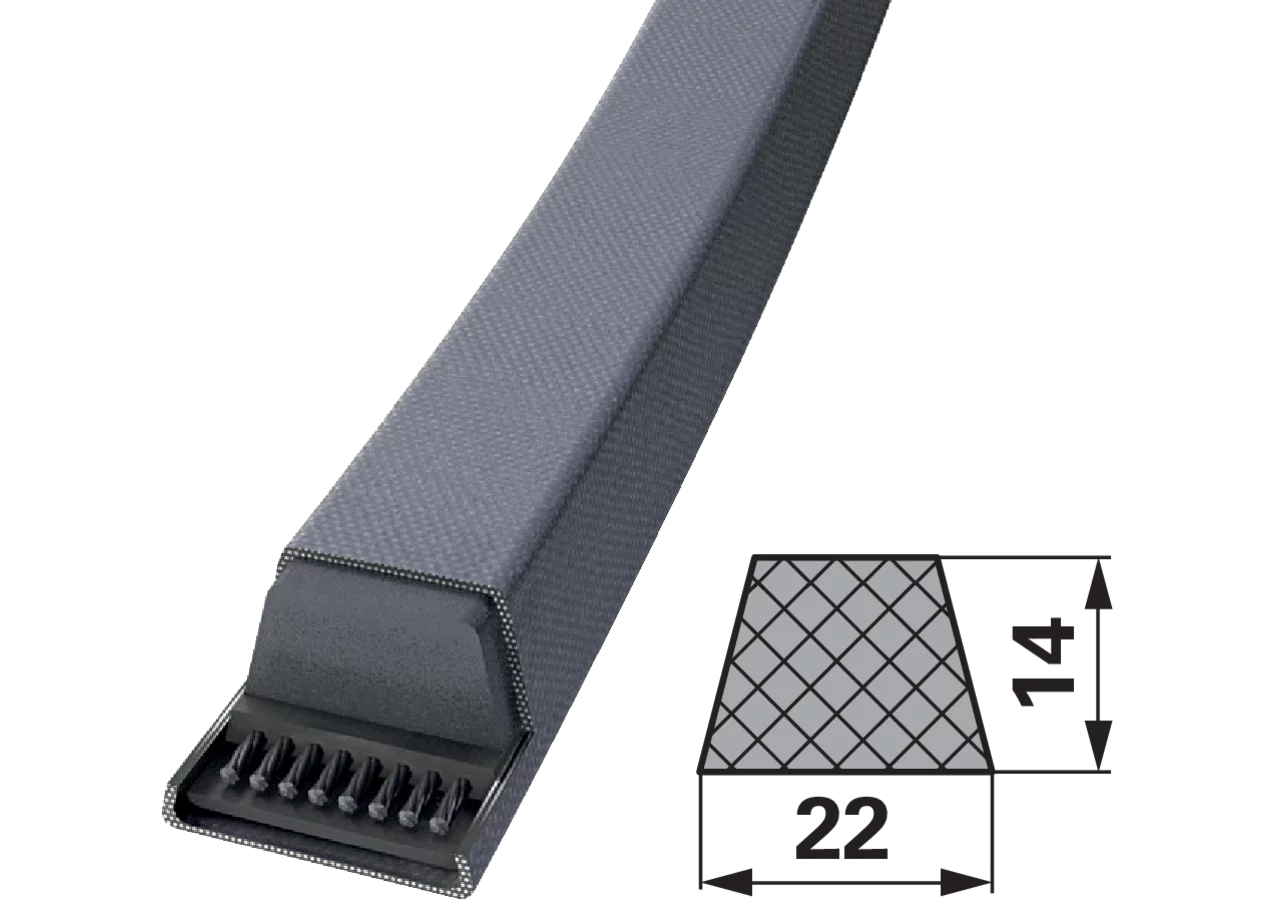 Keilriemen C 22 x 3150 LI DIN2215 Contitech