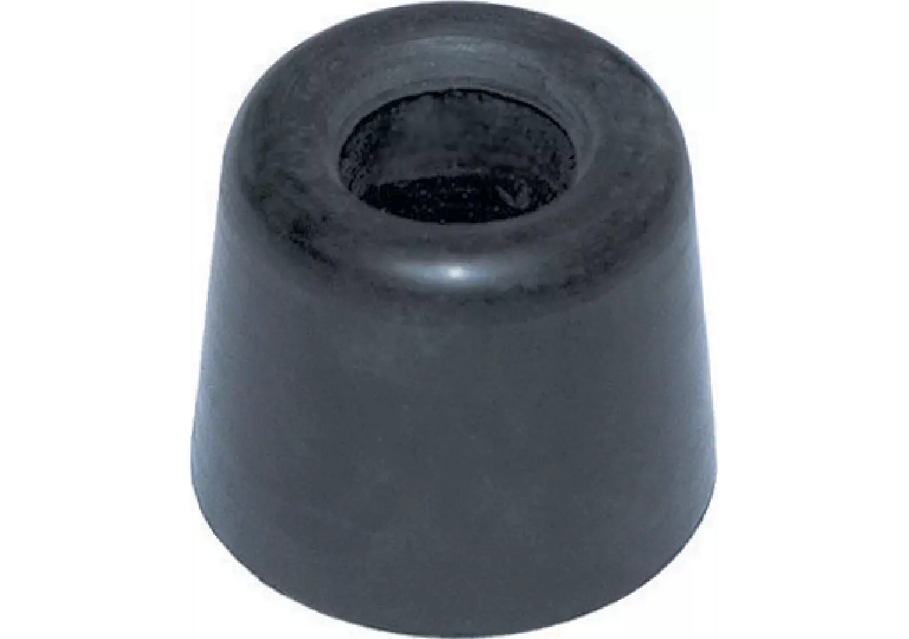 Gummitürpuffer Dm 30 x 32 mm, zylindrisch mit Loch Dm 6 mm GartenShop24