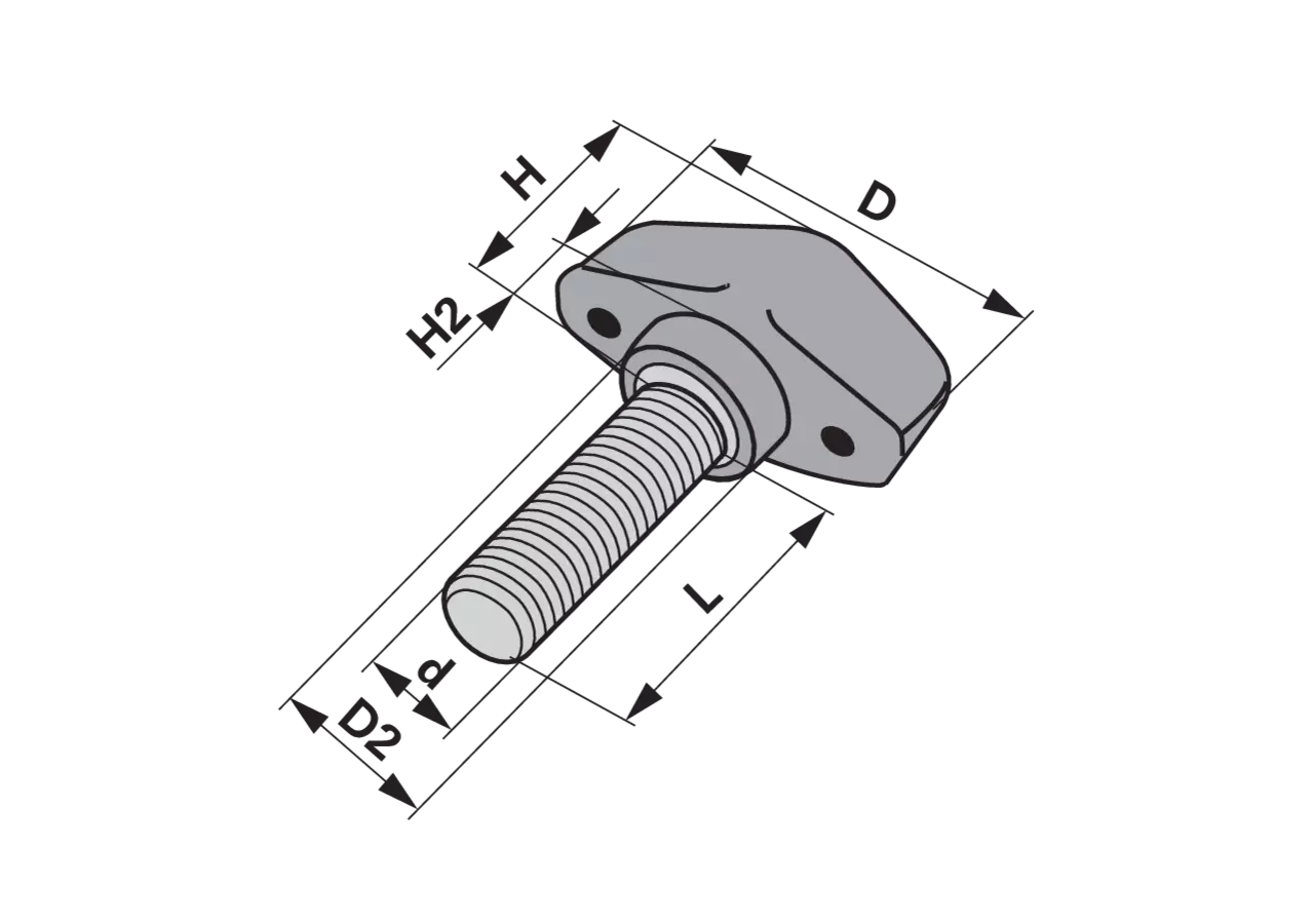 Flügelgriffschraube M5 x 15 mm GartenShop24