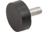 Gummi Metallpuffer Typ 4, Dm 50 x 20 mm, zylindrisch 1x Aussengewinde M10 x 28 mm GartenShop24
