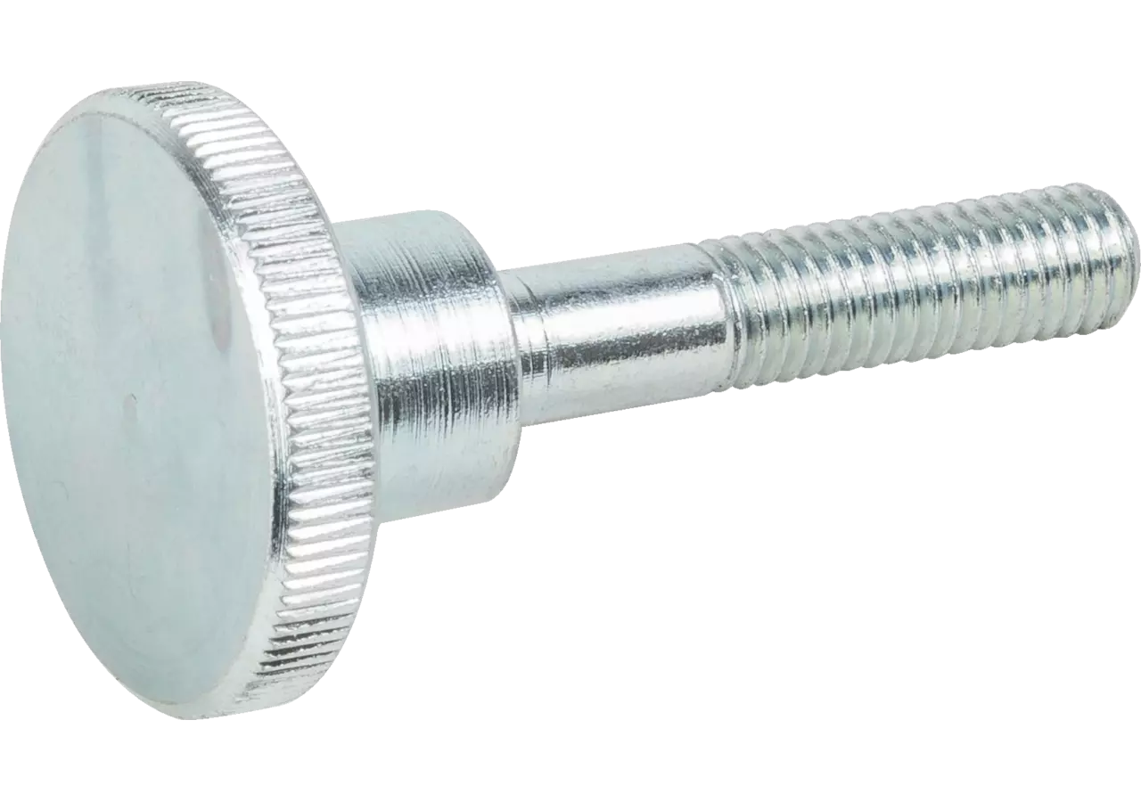 Rändelschraube M6 x 30 mm Stahl verzinkt, DIN464 GartenShop24