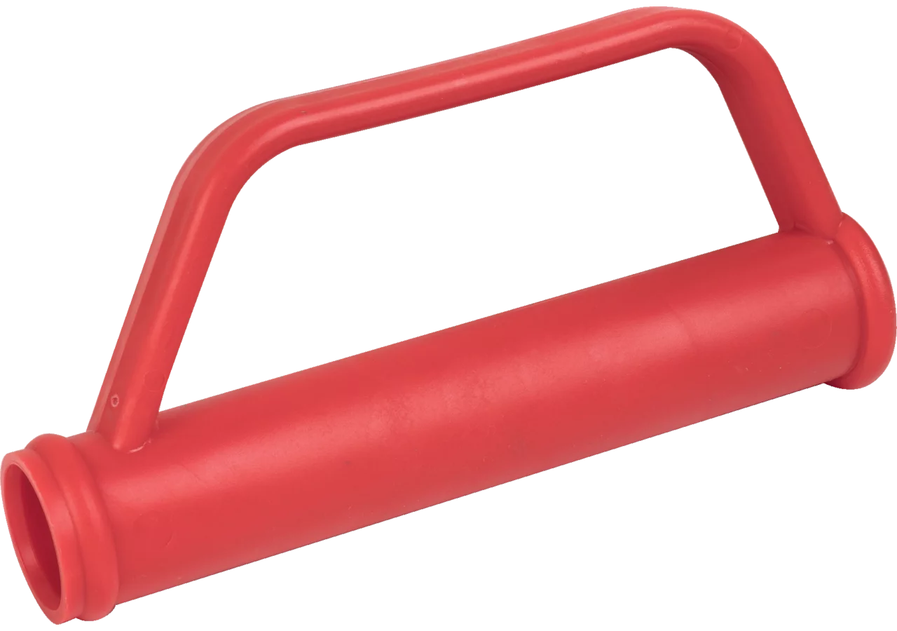 Sicherheitsgriff Dm 25 x 180 mm zum Aufstecken, rot GartenShop24