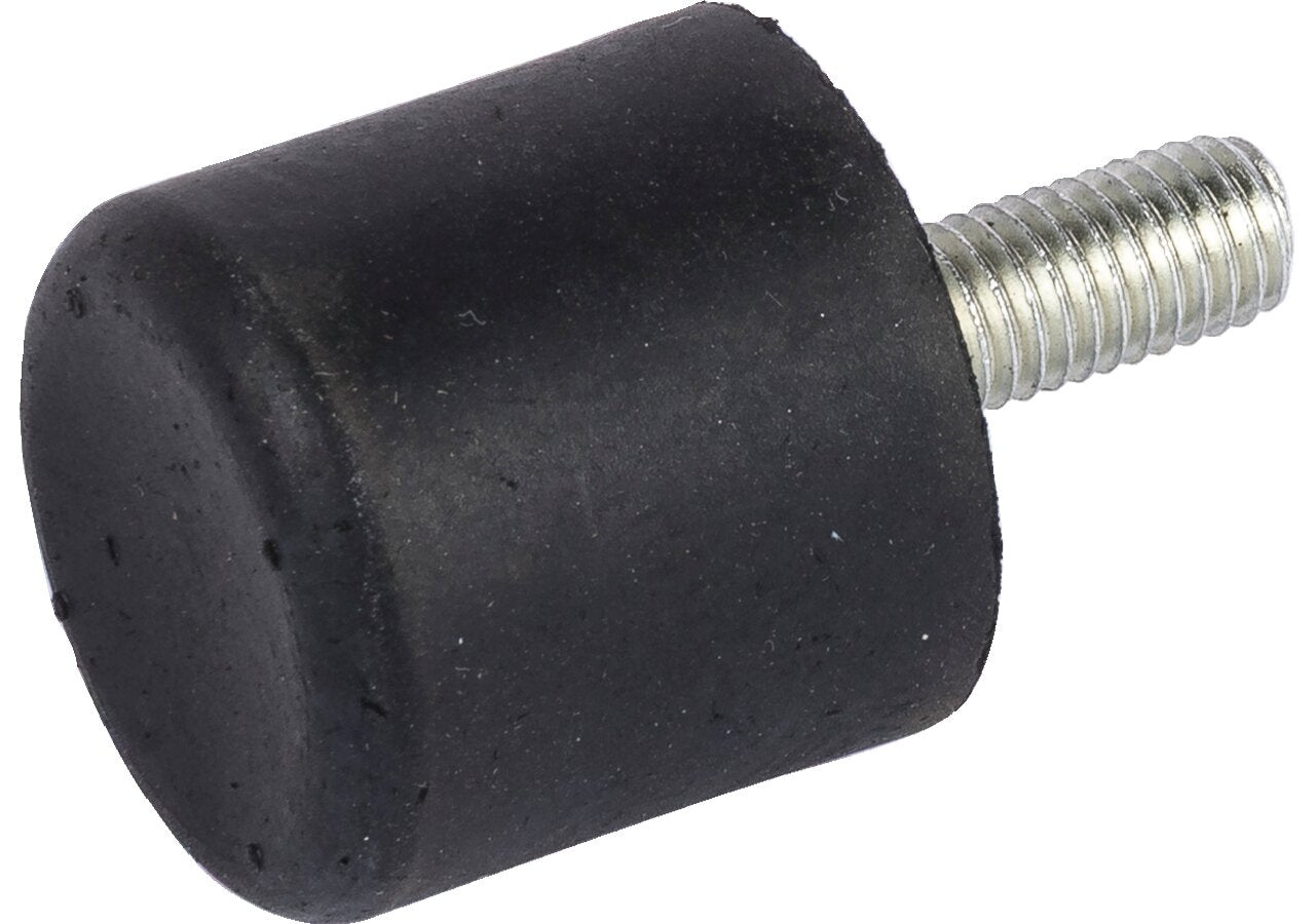 Gummi Metallsaugpuffer Typ DS, Dm 15 x 14 mm, zylindrisch 1x Aussengewinde M4 x 13 mm GartenShop24