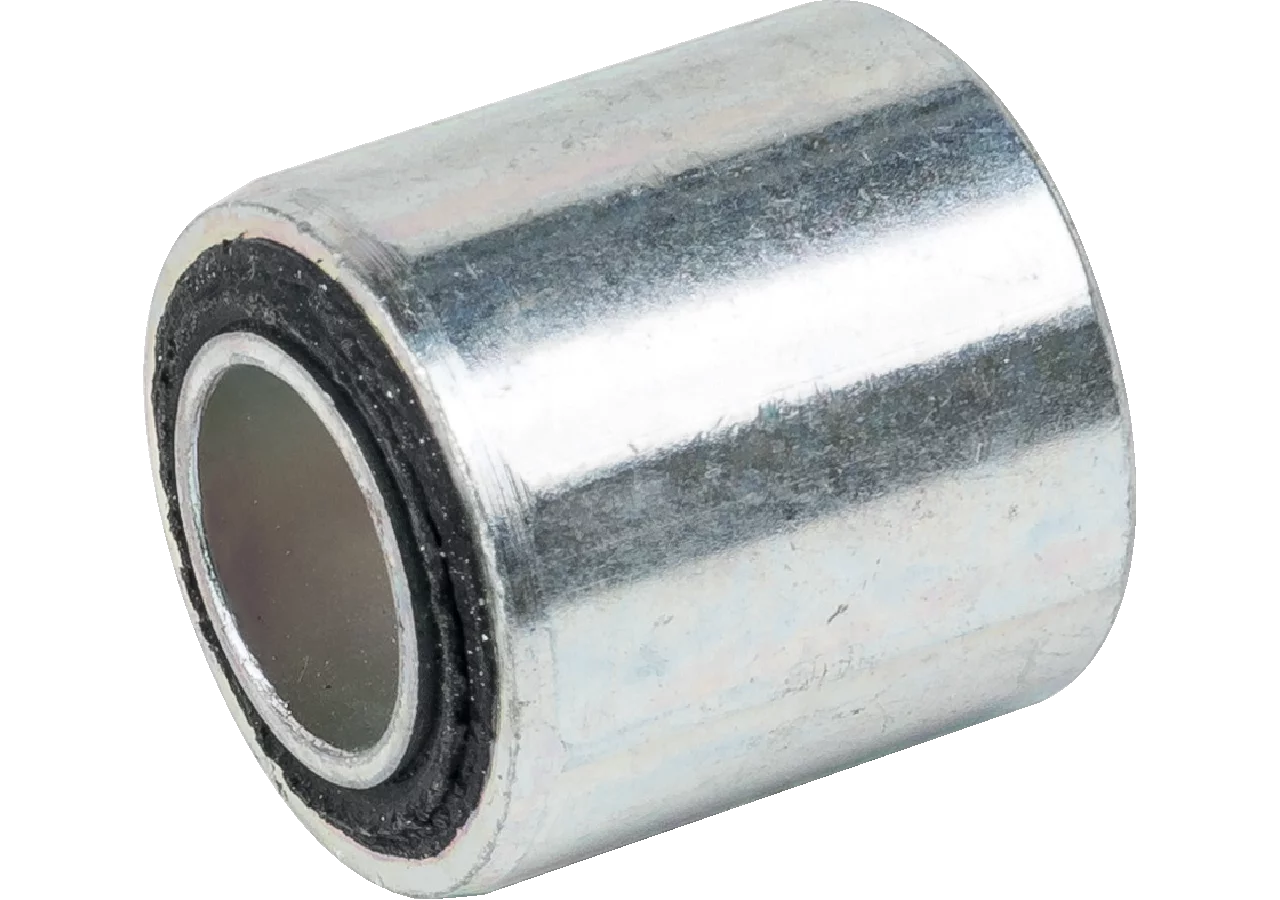 Gummi-Metall-Buchse Dm 14,2 x 38 x 73 / 81 mm NK 50 - 60° Shore GartenShop24
