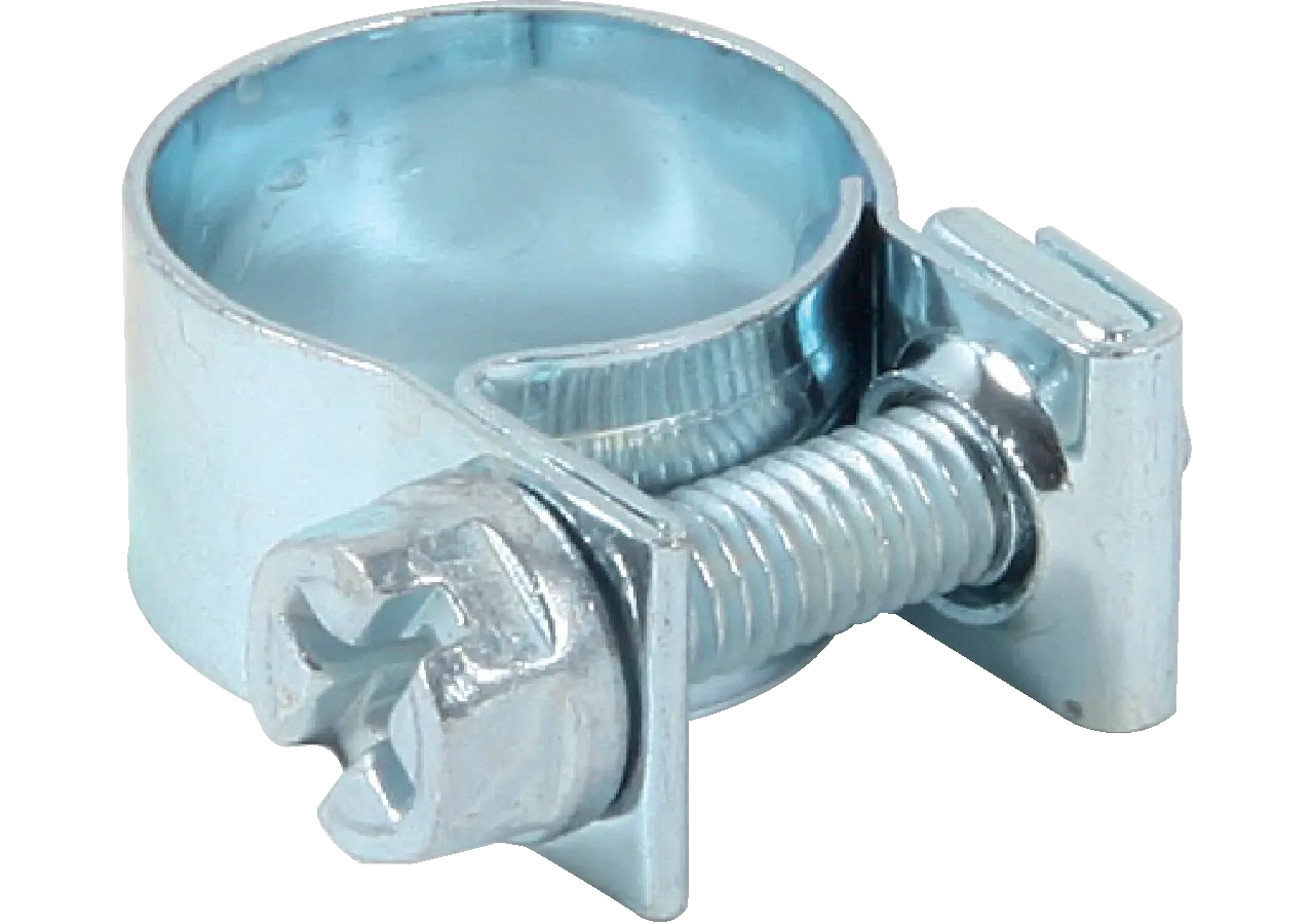 Schlauchklemmen ABA Mini 15 / 9 Standard, 10 Stück Stahl verzinkt W1 ABA