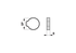 1-Ohr-Klemmen Dm 9 - 11 mm, 10 Stück Stahl verzinkt W1 ABA