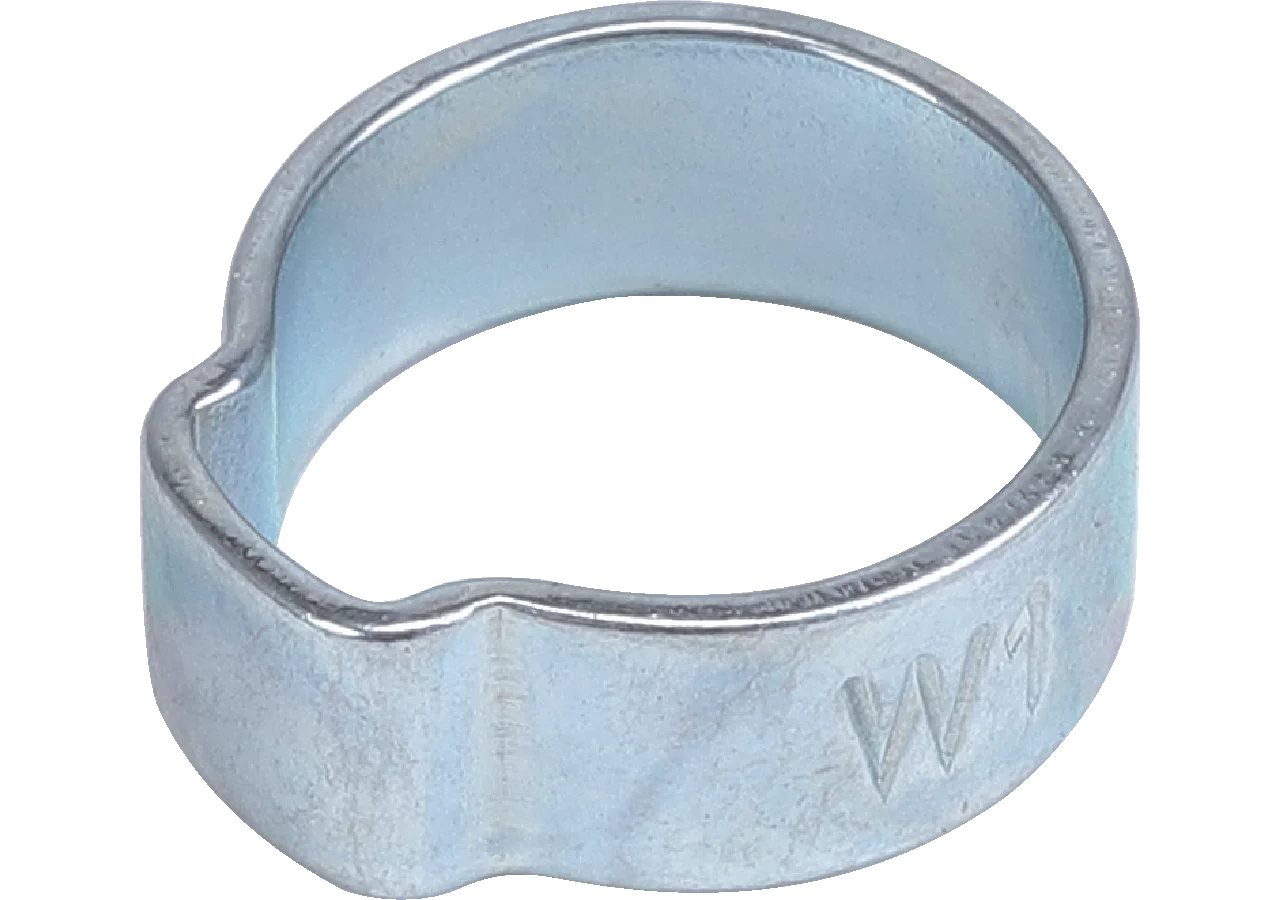 1-Ohr-Klemmen Dm 10 - 12 mm, 10 Stück Stahl verzinkt W1 ABA