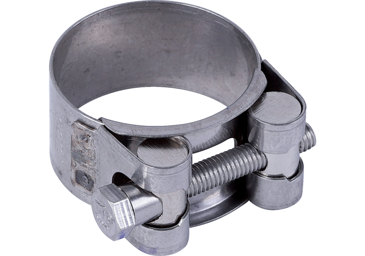 Gelenkbolzenschelle Dm 175 - 185 / 25 mm, 1-teilig Edelstahl W5 Gemi