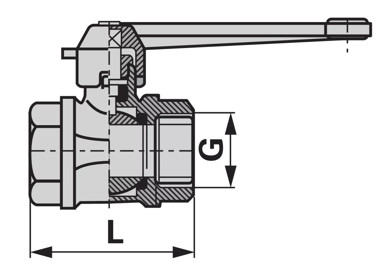 Kugelhahn IG 2 1/2 GartenShop24
