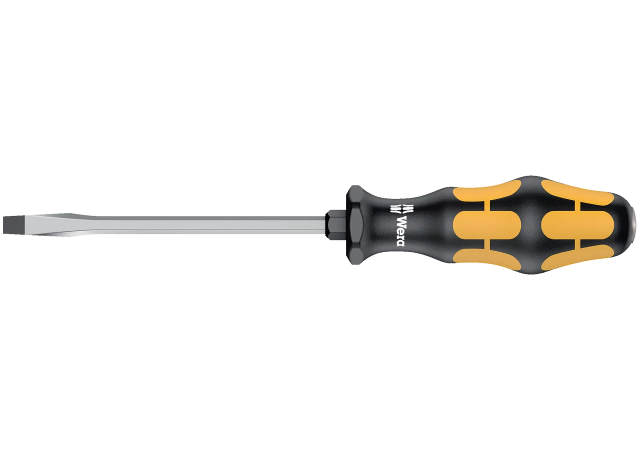 Schlitzschraubendreher Kraftform Plus 900, 0,8 x 4,5 mm Wera
