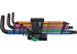 Winkelschlüsselsatz 9-teilig, 950SPKL Multicolour, metrisch Wera