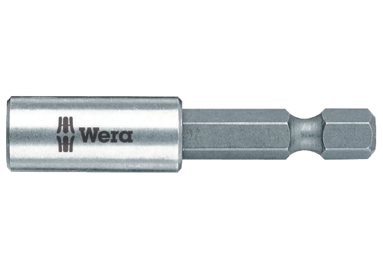 Magnet-Bithalter L 50 mm mit 1/4 Zoll Antrieb 893/4/1 K UNIVERSALHALTER MIT Wera
