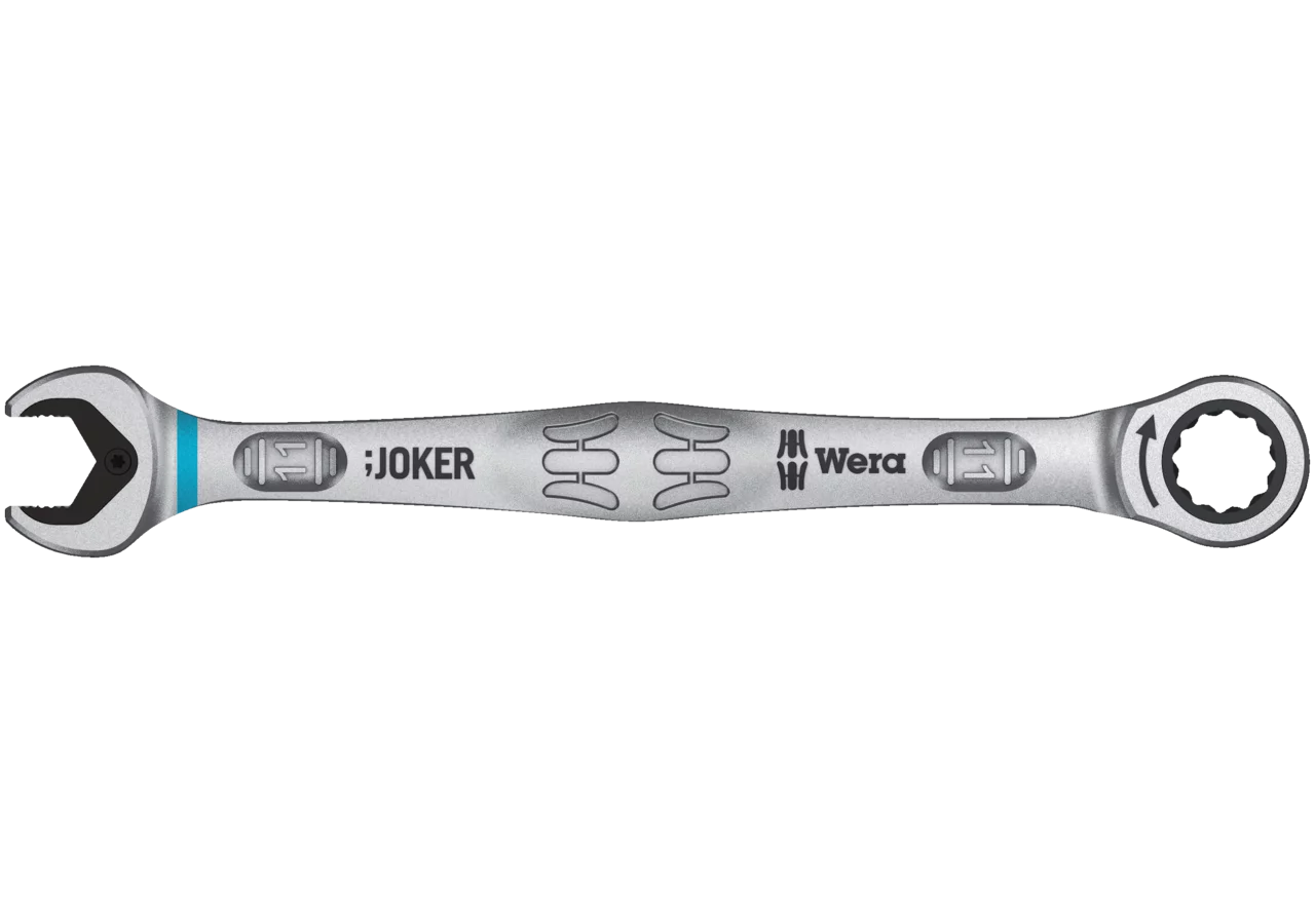 Ratschenschlüssel Joker SW 11 x 165 mm Gabel-/Ring Ausführung Wera