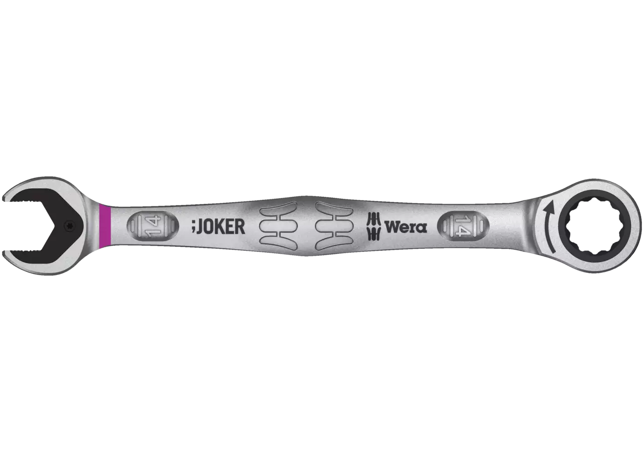 Ratschenschlüssel Joker SW 14 x 188 mm Gabel-/Ring Ausführung Wera