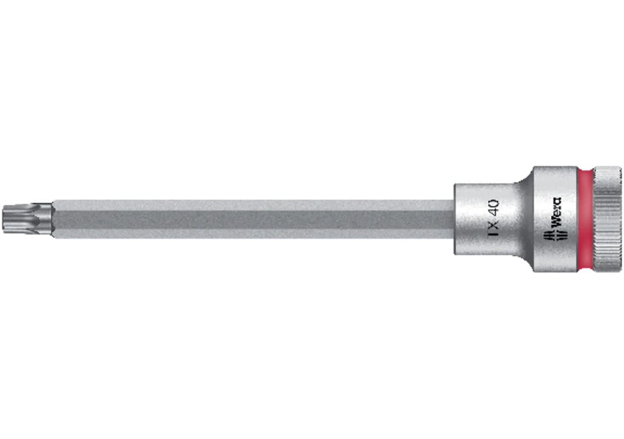 Schraubendreheinsatz 8767C, TX40 x 140 mm, Tx-Profil mit Haltefunktion und 1/2 Zoll Antrieb Wera
