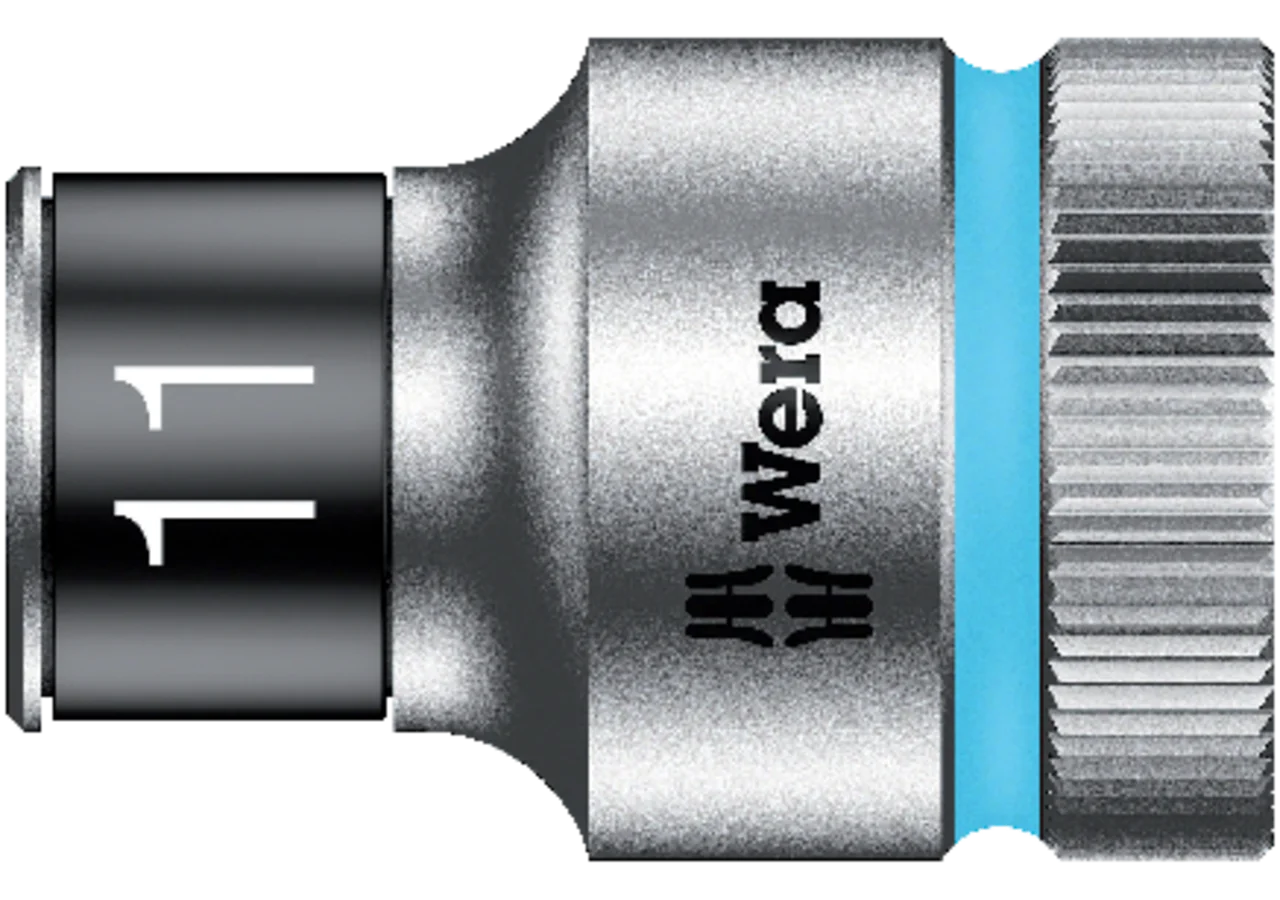 Stecknuss Zyklop 8790 HMC, SW 11 x 37 mm, Sechskant mit Haltefunktion und 1/2 Zoll Antrieb Wera