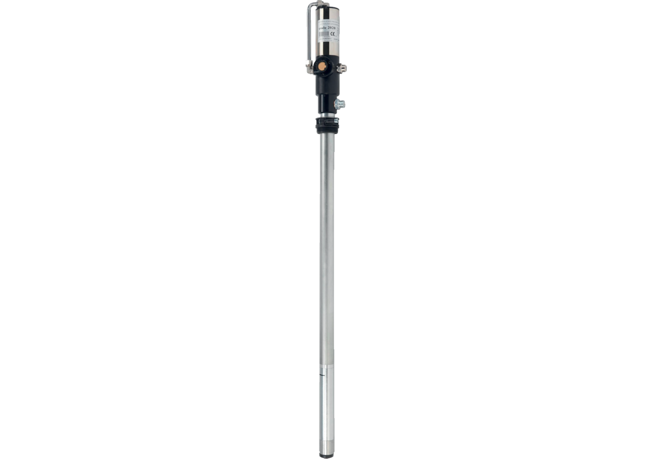 Ölpumpe pneumatisch, doppelwirkend 3:1 für 208 Liter Fässer – passend für 208 Liter Fässer Flexbimec