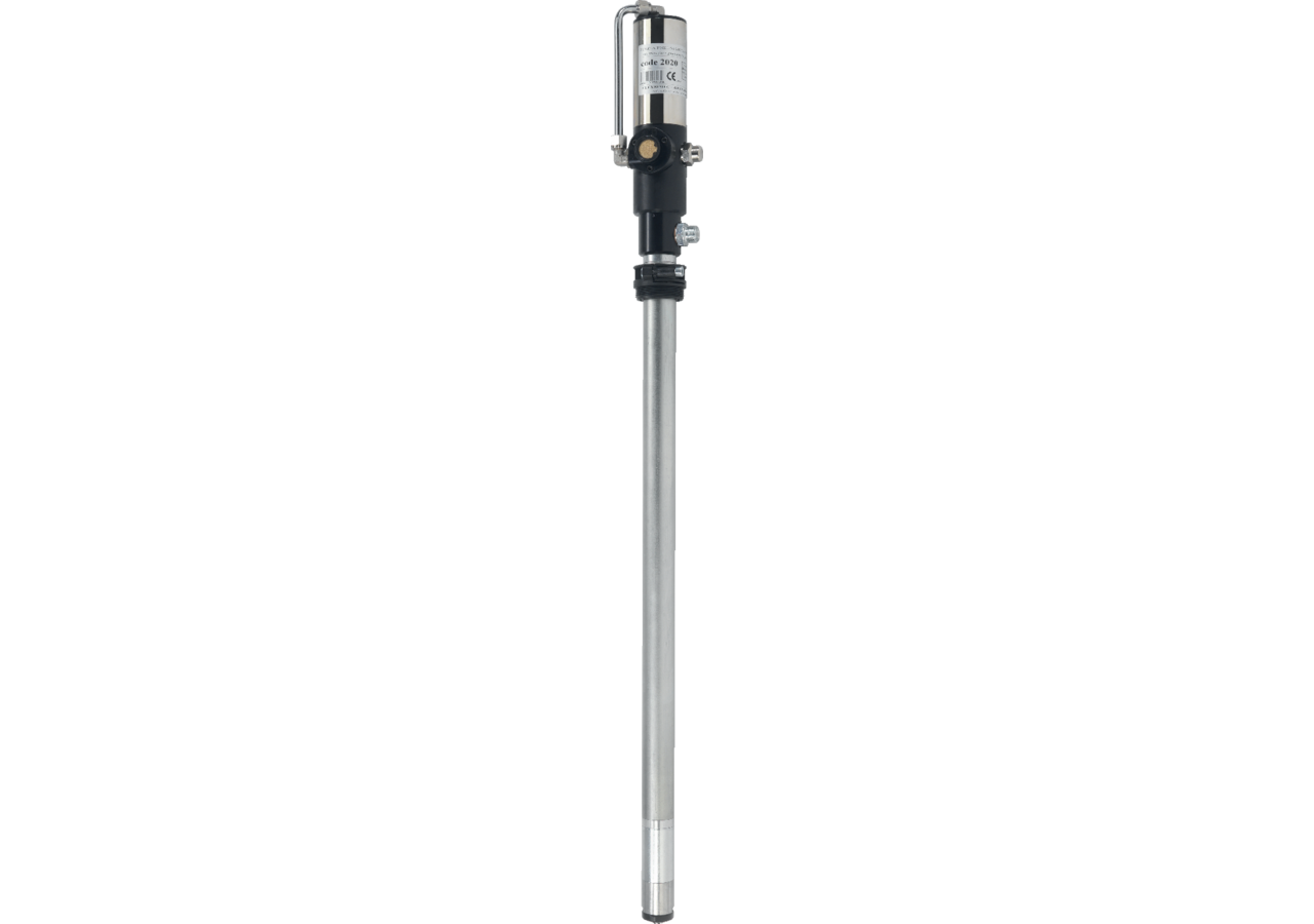 Ölpumpe pneumatisch, doppelwirkend 3:1 für 60 Liter Fässer – passend für 60 Liter Fässer Flexbimec