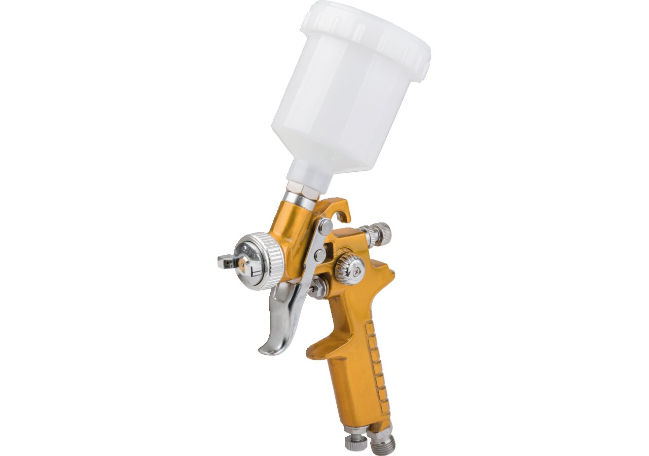 Lackierpistole Serie Gold Mini, Düsengröße 0,8 mm GartenShop24 - Hochwertige Gartengeräte