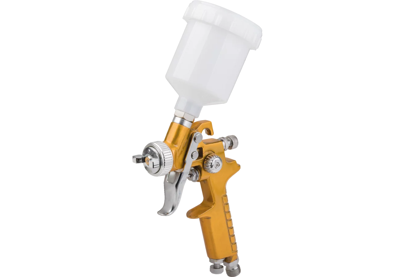 Lackierpistole Serie Gold Mini, Düsengröße 0,8 mm GartenShop24 - Hochwertige Gartengeräte