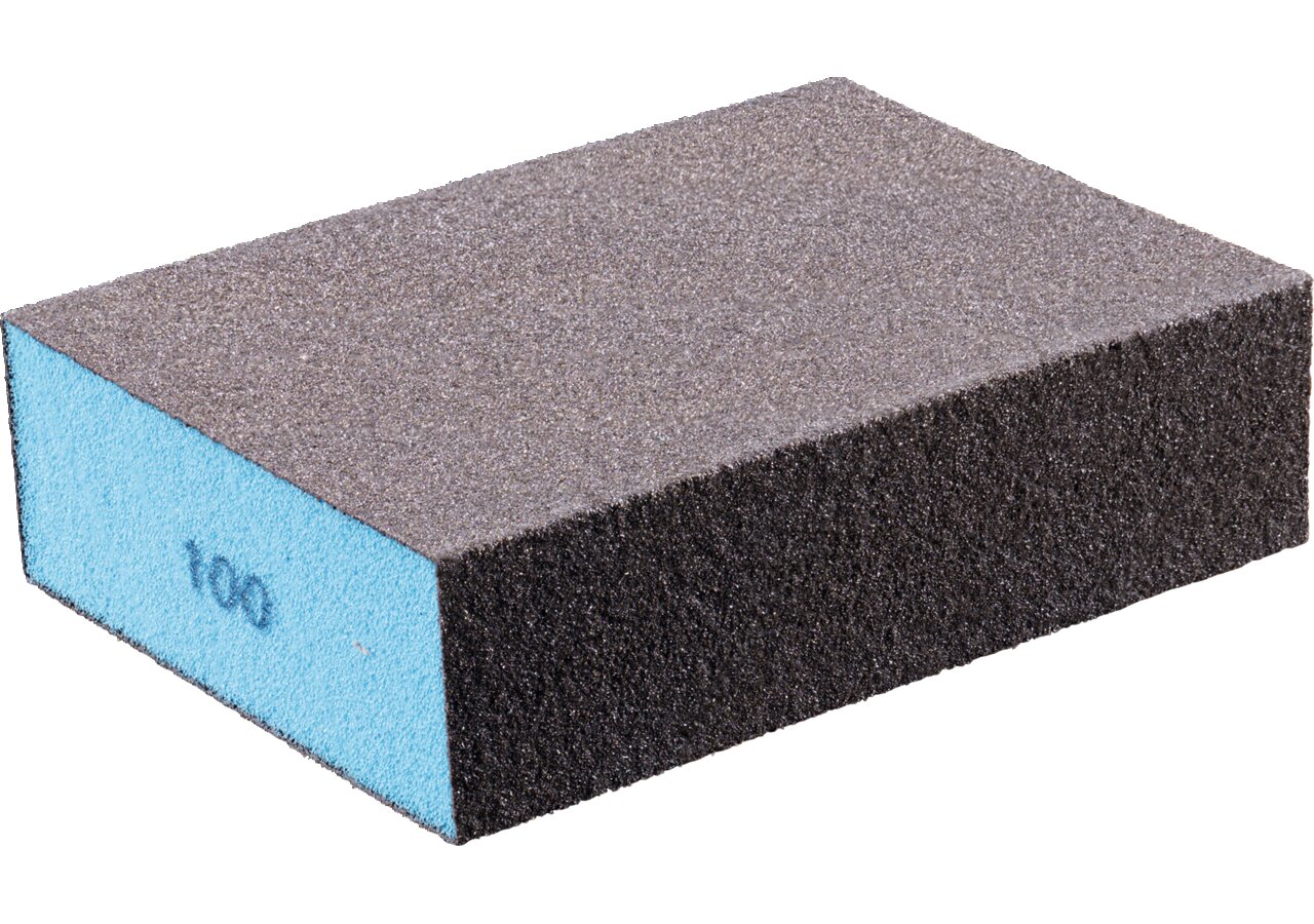 Schleifschwamm ASP 69 x 98 x 26 mm, Korn A100 Pferd
