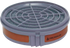 Ersatzfilter M6000A2R, 2 Stück passend zu Halbmaske M6400 Deltaplus