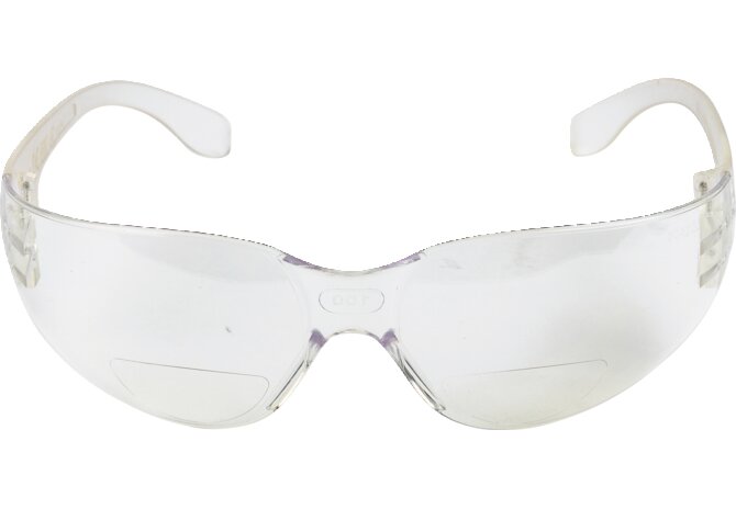 Sicherheitsbrille BRAVA2 CLEAR mit Lesehilfe, +1.0 Dioptrien Deltaplus
