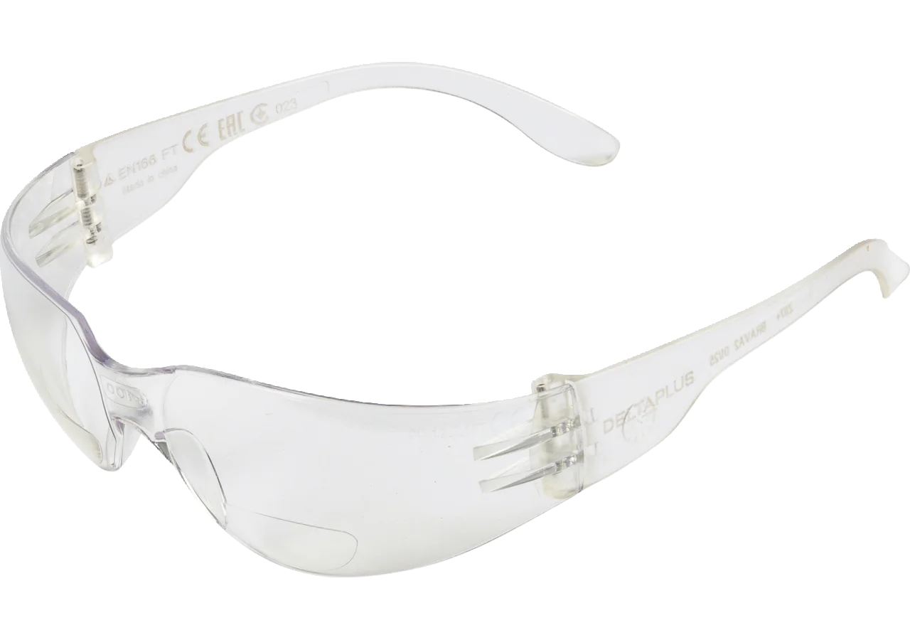 Sicherheitsbrille BRAVA2 CLEAR mit Lesehilfe, +2.5 Dioptrien Deltaplus