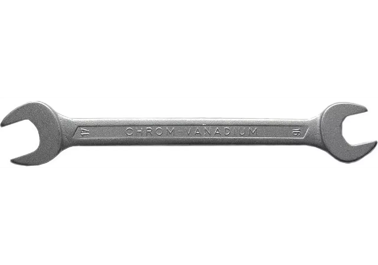Gabelschlüssel SW 20 x 22 mm, L 236 mm, 15° abgeschrägt nach DIN3110 SW-Stahl