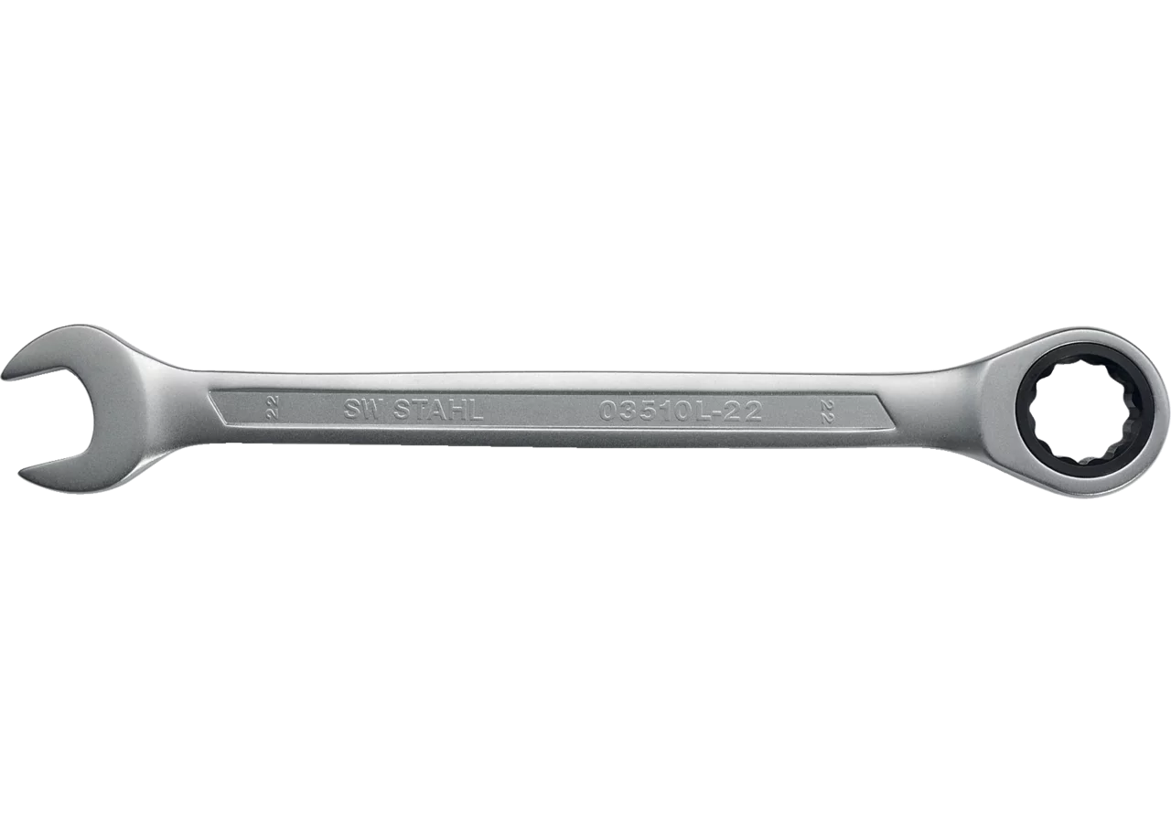 Ratschenschlüssel SW 22 x 290 mm Gabel-/Ring Ausführung SW-Stahl