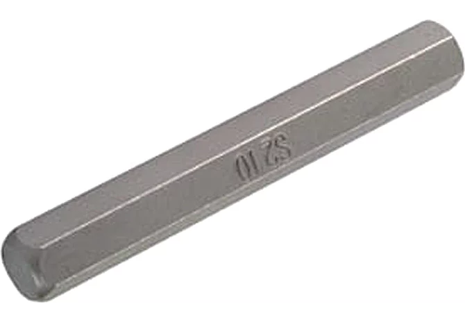 Schraubenbit M10 x 75 mm, Innensechskant mit 10 mm Sechskantaufnahme SW-Stahl