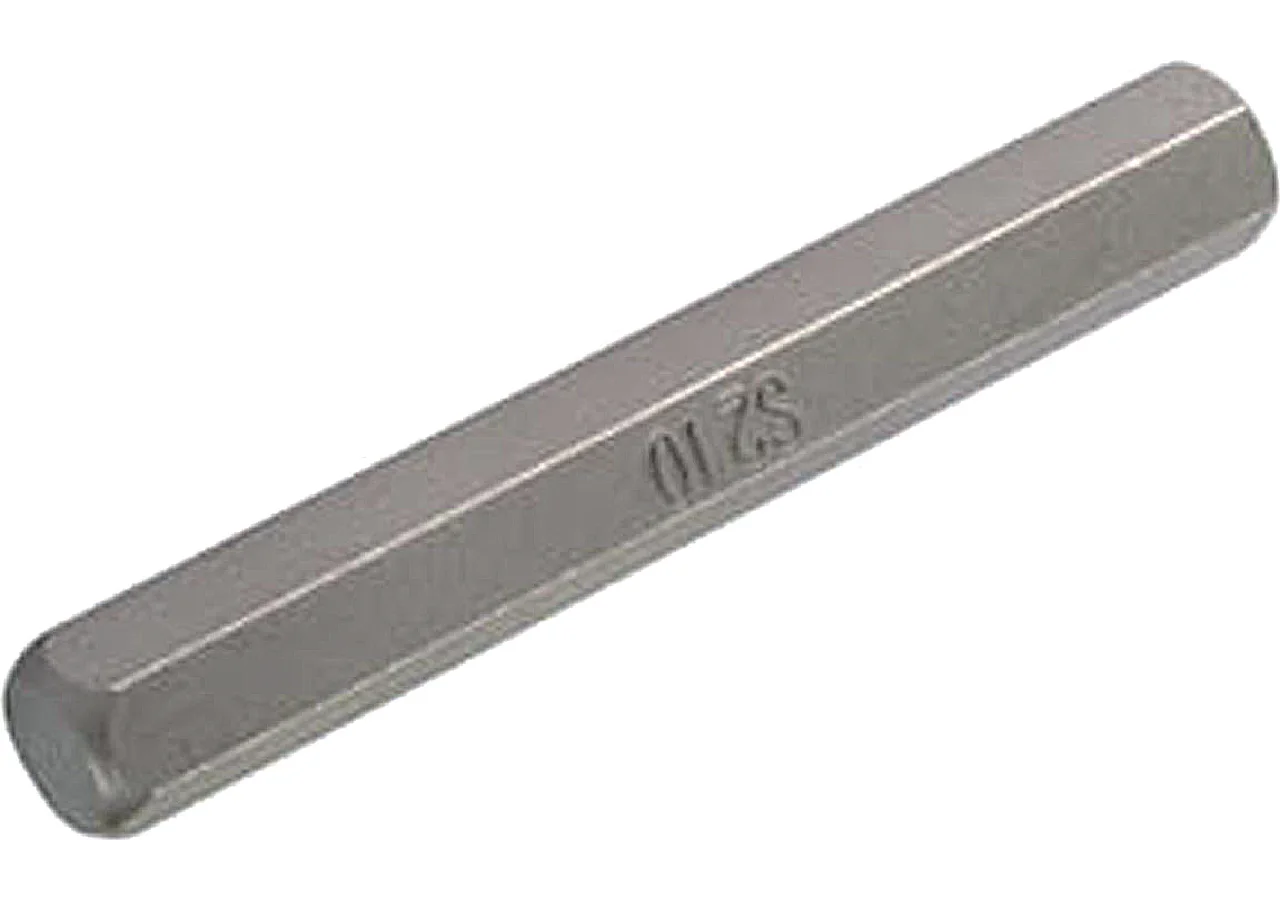 Schraubenbit M10 x 75 mm, Innensechskant mit 10 mm Sechskantaufnahme SW-Stahl