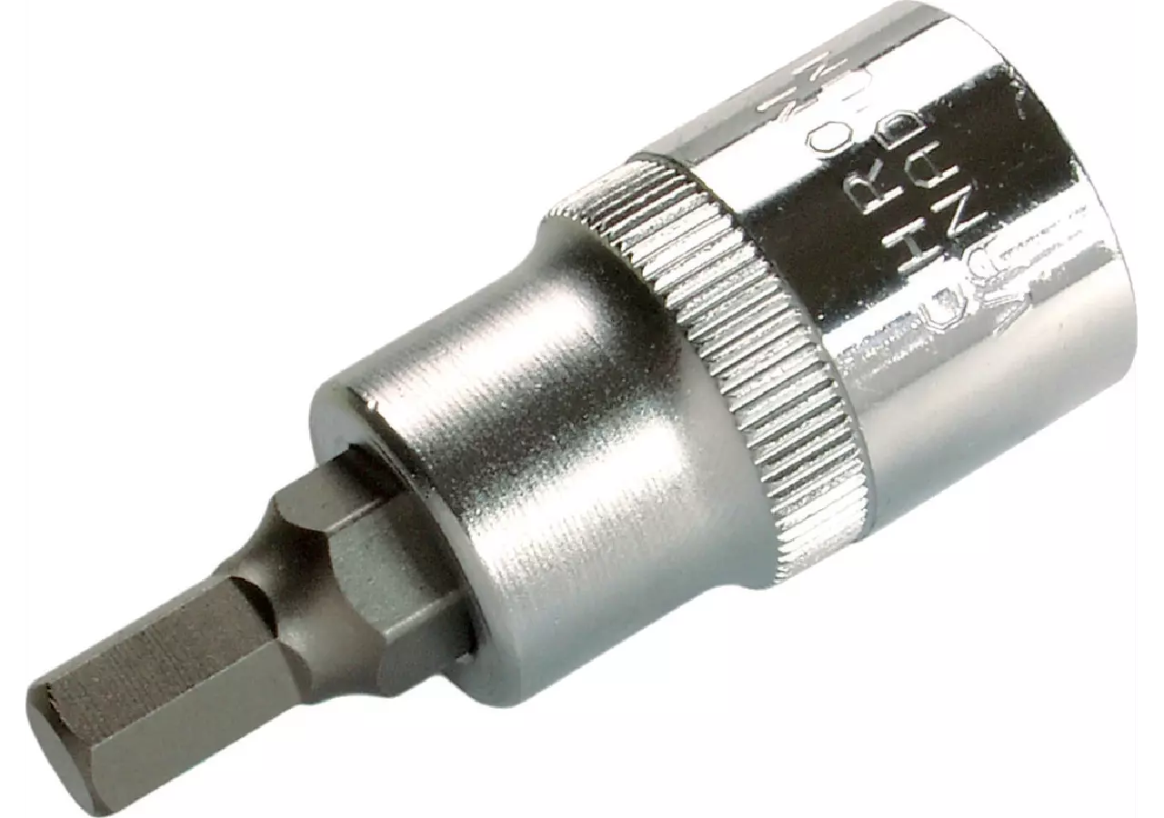 Schraubendreheinsatz M8 x 53 mm, Innensechskant mit 1/2 Zoll Antrieb SW-Stahl
