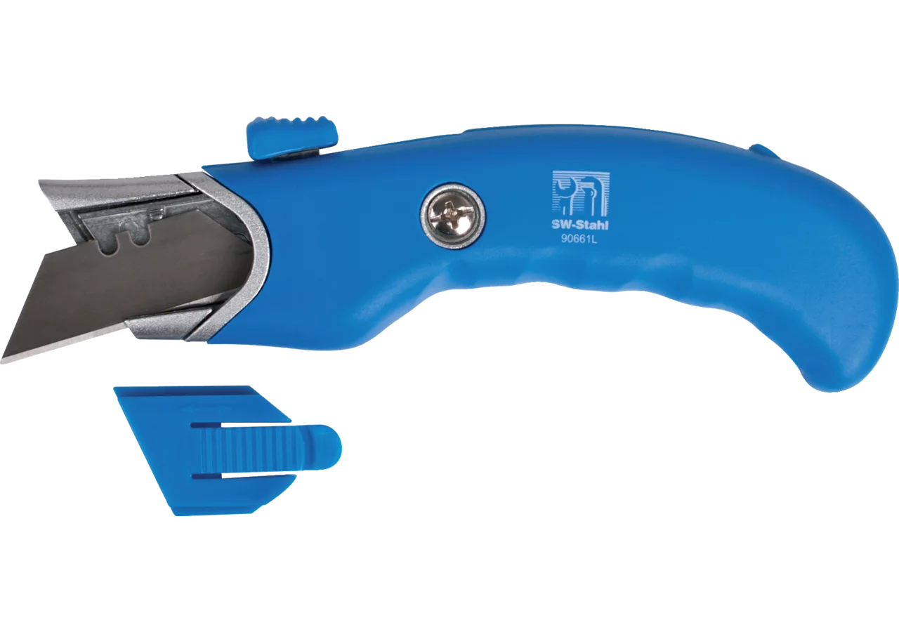 Sicherheitsmesser L 250 mm für Trapez- und Hakenklingen – passend für Trapez- und Hakenklingen SW-Stahl