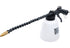 Druckluft-Sprühpistole 113 l/min, 7,6 bar mit Becher und flexiblem Auslauf BGS