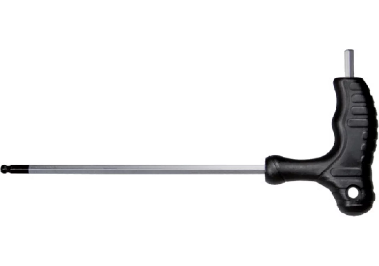 Schraubendreher SW 2 x 90 mm, Innensechskant mit T-Griff und Aufhängeloch SW-Stahl