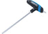 Schraubendreher T10 x 100 mm, T-Profil ohne Loch mit Winkelgriff und Aufhängeloch BGS
