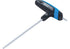Schraubendreher T20 x 100 mm, T-Profil ohne Loch mit Winkelgriff und Aufhängeloch BGS