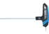 Schraubendreher T20 x 100 mm, T-Profil ohne Loch mit Winkelgriff und Aufhängeloch BGS